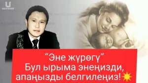 «Эне журогу» Бердибек Жамгырчиев