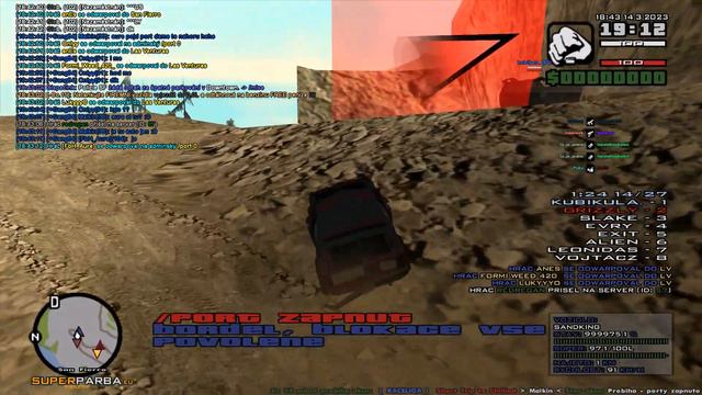 GTA SAMP SuperPařba.eu - Short Trip to Chiliad Race by Malkin
