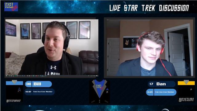 Trek Live Episode 0043: WE ARE BACK!!!! With our TOP 5 STAR TREK ROMANCES! смотреть онлайн