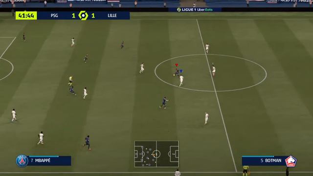 ПСЖ-Лилль(20-й тур Лиги 1) смотреть онлайн