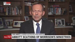 Tony Abbott slams Scott Morrison's secret ministries