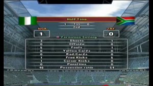 PES 2001 | Pertandingan Nigeria vs South Africa | African Cup - Semi Final | PS2