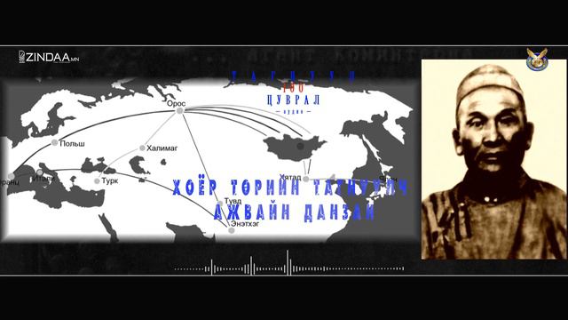 Хоёр төрийн тагнуулч Ажвайн Данзан смотреть онлайн
