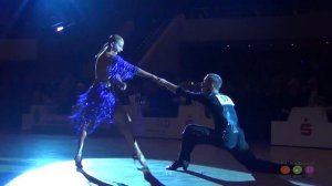 Stanislav Nikolaev - Elena Ziuziukina - WO LAT - solo Samba - Goldstadtpokal 2015