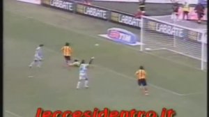 Goal degli ex Jose' Ignacio Castillo stagione 2008-2009 Lecce Chievo 2-0 (2-0)