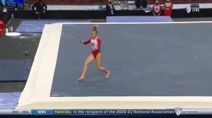 Abby Paulson (Utah) Floor 2021 Pac-12 Championships 9.925