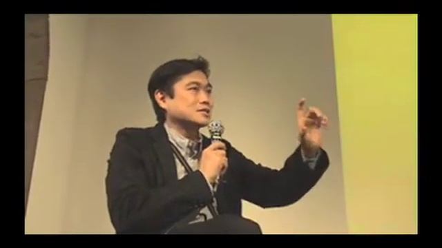 panel discussion by Fumio Nanjo and Joichi Ito