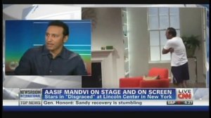 Aasif Mandvi "Disgraced" Interview with Suzanne Malveaux (November 15, 2012)