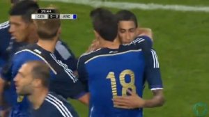 Erik Lamela Goal (Di Maria assist) | Germany vs Argentina, Friendly 2014