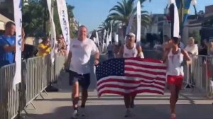 2021 Spartathlon finish - Otto Lam