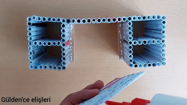 KAĞIT ÇUBUKLARDAN KALEMLİK YAPIMI#kağıttan#idea смотреть онлайн