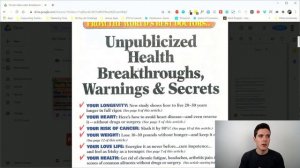 Gary Bencivenga | "Health Confidential" Sales Letter Breakdown (Proven Ads 38/100)