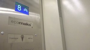 Пассажирский лифт (г. Подольск), V=1 м-с, г-п 400 кг (102)