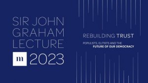 2023 Sir John Graham Lecture - Associate Professor Tom Simpson