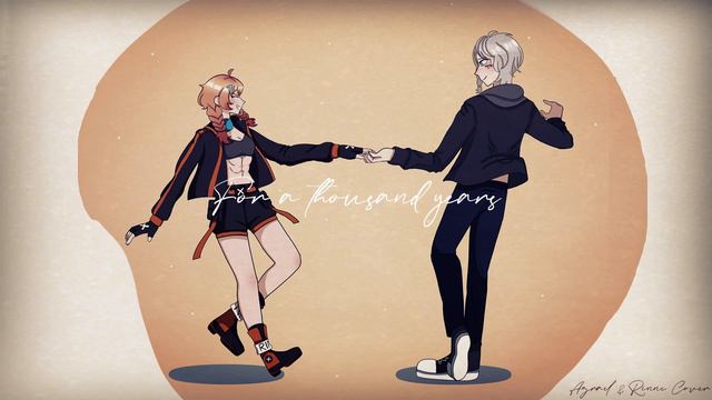 [A THOUSAND YEARS - Christina Perri ft. Steve Kazee] Azrail & Rinne Cover смотреть онлайн