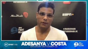 Paulo Costa discusses THAT video of him being friendly with Adesanya on Fight Island | UFC 253