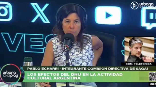 Pablo Echarri, crítico con el gobierno de Javier Milei смотреть онлайн