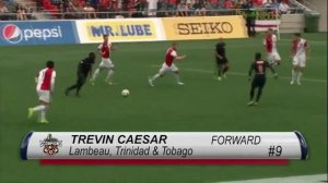 Trevin Caesar Gaol against Ottawa Fury