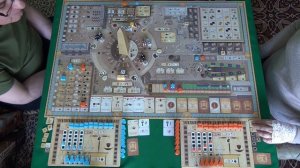 366 Техену Обелиск Солнца - играем в настольную игру. Tekhenu: Obelisk of the Sun board game.