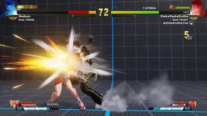 Street Fighter V Lucia Partidas Online Rage Kit