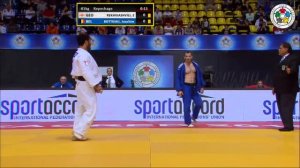 Zebeda Rekhviashvili (GEO) vs. Joachim Bottieau (BEL) -81kg IJF Grand Prix Zagreb 2015