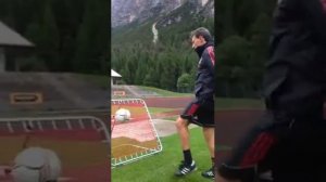 Rete e elastica e rimbalzi - Stefano Eranio - AC Milan Junior Camp