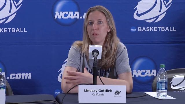 Cal Women's Basketball: Coach Gottlieb, Jefflo, Gray, and Boyd (Pre-NCAA's)