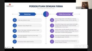 Webinar "Urgensi Pengurusan Badan Hukum untuk Sektor Usaha"