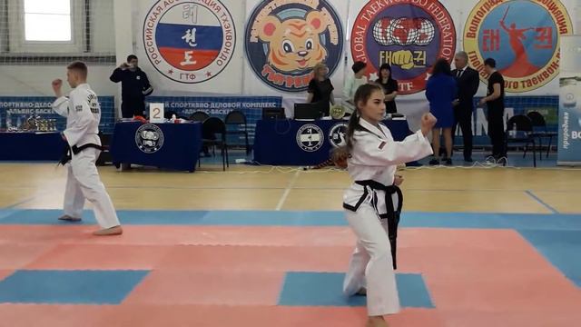 Показание хьёнгов тхэквондо