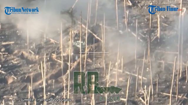 Unit Rusia Gempur Habis Avdeevsky, Ledakkan 3 Titik Infanteri Musuh! смотреть онлайн