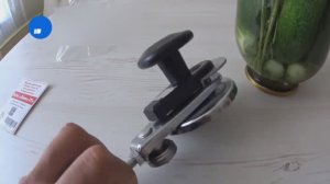 Закатываем огурцы машинкой автомат Люкс - П