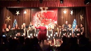 Singing Ladies Monnerech sangen Santa You are my Hero 20171226