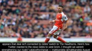 #MU News -Arsenal’s ‘kieran gibbs set to join west brom for £7 million’