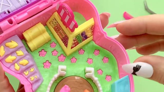 PIGGY COMPACT On the farm 2020 Big Pocket World Animal Set  Modern Polly Pocket Collection ASMR Toy смотреть онлайн