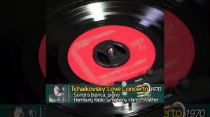 [7"] Tchaikovsky: Love Concerto 1970 Sondra Bianca, Hamburg Radio Symphony, Hans J. Walther