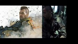 Modern warfare 2, Cpt. 'Soap' MacTavish  is Johnny Messner from tears of the sun