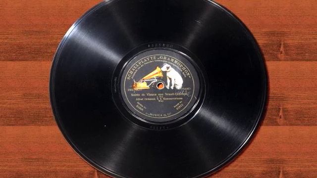 Grünfeld plays Soirée de Vienne on Schallplatte Grammophon смотреть онлайн