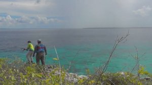 Landbased Rock Popping - Giant Trevally