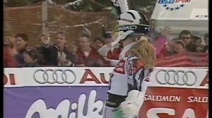 Urška Hrovat wins slalom (Crans Montana 1998)