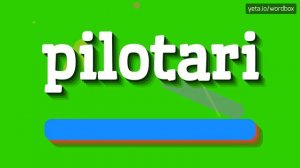 HOW TO PRONOUNCE PILOTARI? #pilotari