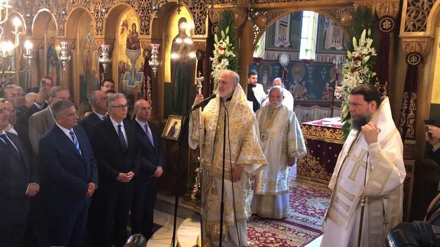 Αρχιεπίσκοπος Αμερικής Ελπιδοφόρος. Πολυαρχιερατικό Συλλείτουργο смотреть онлайн