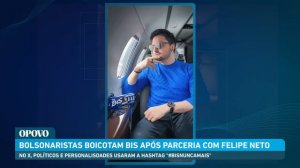 Bolsonaristas boicotam Lacta após publicidade com Felipe Neto, com chocolate Bis