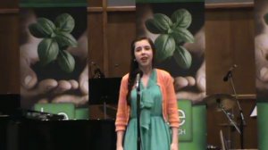 Catherine J Singing 'And This is My Beloved' by: Robert Wright and George Forrest.