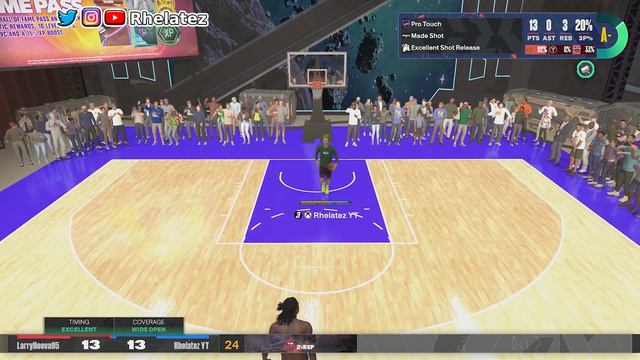 IS RAY ALLEN BASE REALLY GOOD IN NBA 2K24?!?! LETS GET ITTTTT!!!!