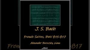 Frenchsuite NO. 5 in G Major, BWV 816: IV. Gavotte