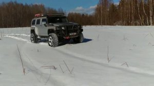 Покатушка 2018-03-26: Hummer H3 ещё немного хулиганства