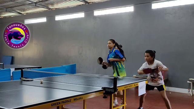 Danaia ,Andrea and Camille @ Oliver table tennis смотреть онлайн