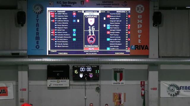 CASSANO MAGNAGO vs ROMAGNA MATCH 18 смотреть онлайн