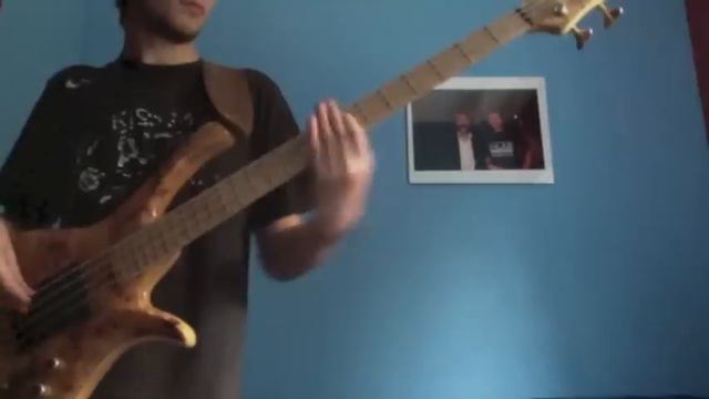 Lena Romul - Ogień (bass cover) смотреть онлайн