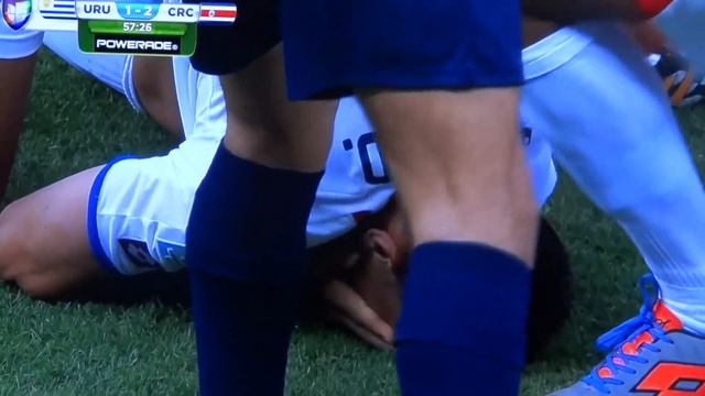 Golazo de Oscar Duarte contra Uruguay Copa del Mundo